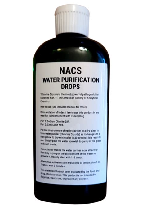 Disinfectant Chlorine Dioxide - MMS Master Mineral Solutions