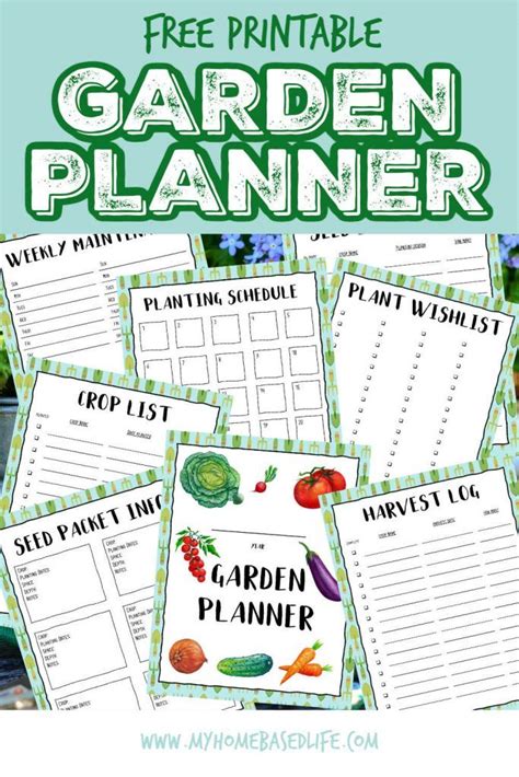 Free Printable Garden Planner | | Free garden planner, Vegetable garden ...