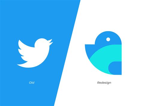 Twitter logo redesign concepts by firojbrand on DeviantArt