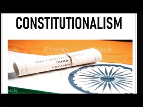 Essential principles of constitutionalism - YouTube