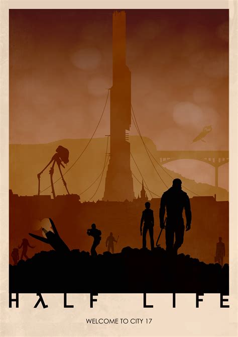 Half Life 2 Poster - Video Games, Books, etc. - Gaga Daily