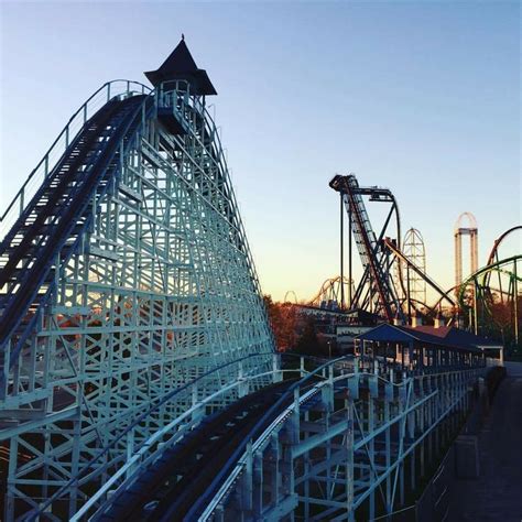 The Blue Streak | Cedar point amusement park, Cedar point, Roller coaster