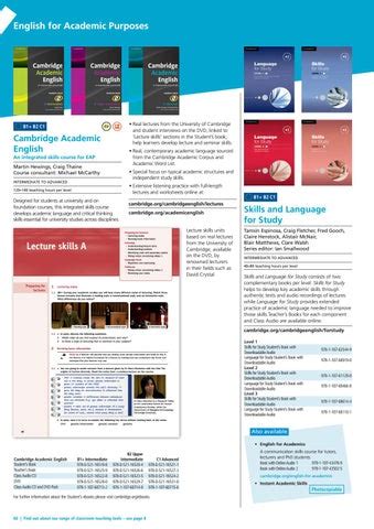 2019 ELT Cambridge University Press Catalogue International by Cambridge English - Issuu