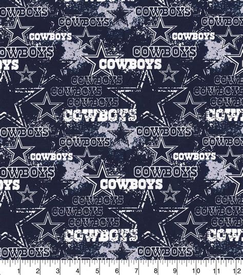 NFL Dallas Cowboys Cotton Fabric 1/4 Yard - Etsy