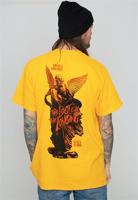 Alpha Wolf & Holding Absence - The Lost & The Longing Gold - T-Shirt | IMPERICON UK