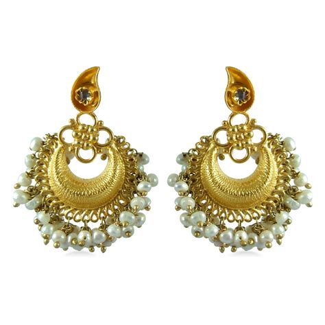 Ladies New Brands: Wedding Bridal Gold Ladies Earrings Designs 2013-15