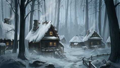 Snowy Forest Village | Legendary Wiki | Fandom