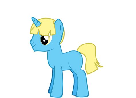 Blue Horn - Unicorn [PONIES] by InfiniteFireGamer on DeviantArt