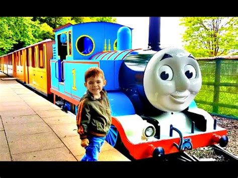 RIDE ON TRAIN AMUSEMENT PARK FOR KIDS - YouTube