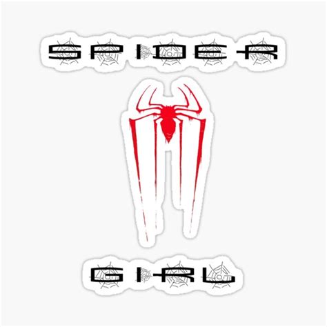 "Spider Girl - Best Girl" Sticker for Sale by Loving-room | Redbubble