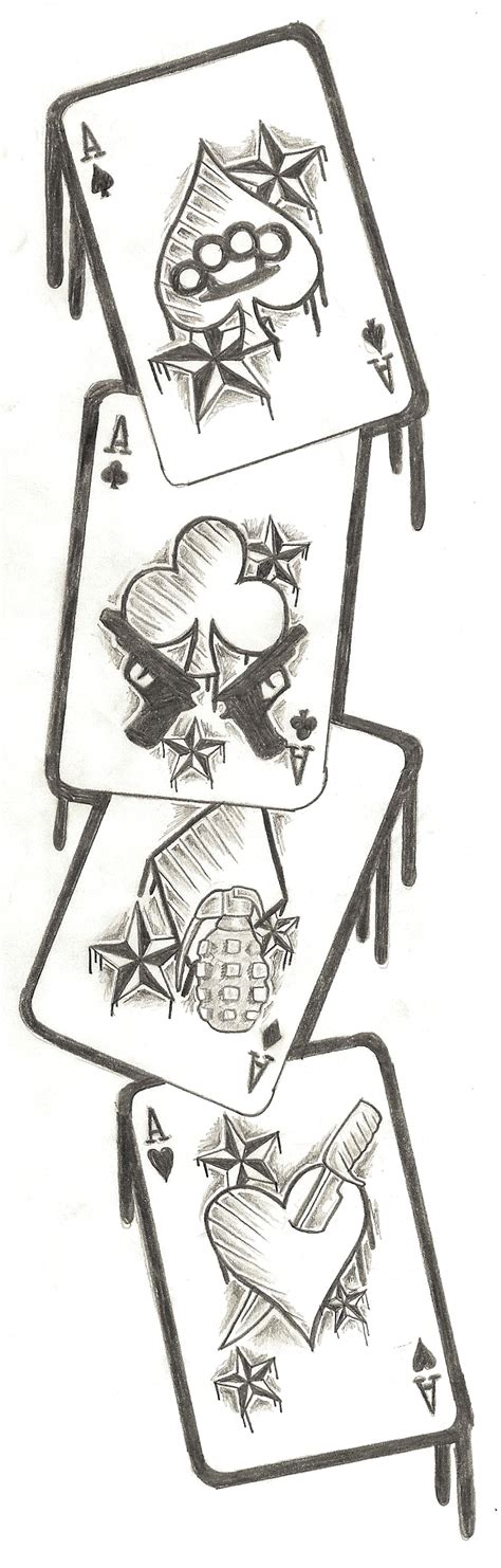 Cards Tattoo Design by Nixxxxx on DeviantArt