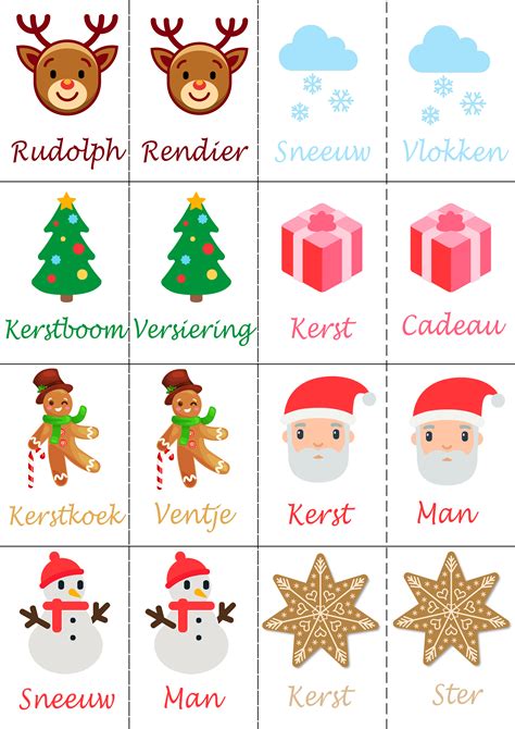 Kerst spelletjes voor jong en oud - gratis printable - Radbag Blog