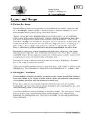 Iowa SUDAS Ch8 Parking Lots.pdf - 8B-1 Design Manual Chapter 8 - Parking Lots 8B - Layout and ...