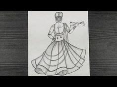 27 Navratri Garba Drawing || Drawing For Navratri Festival || Navratri Garba Drawing Easy ...