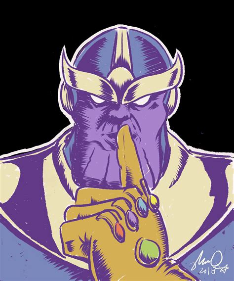 Thanos, My Favorite Villain of All Time :: Behance