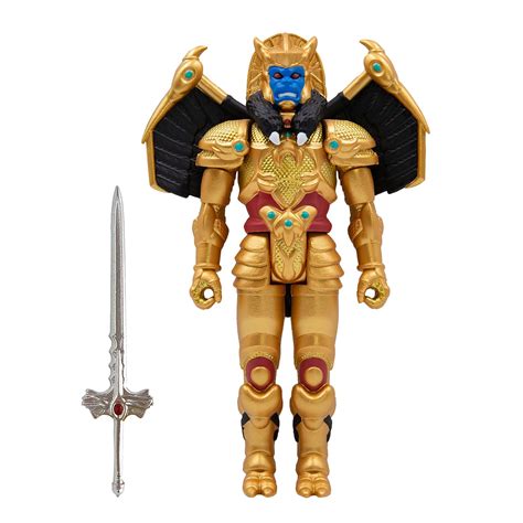 Super7 ReAction Mighty Morphin Power Rangers Goldar 3.75-in Action Figure