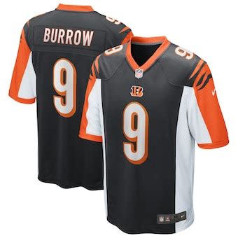 Men's Nike Joe Burrow Black Cincinnati Bengals Legend Jersey