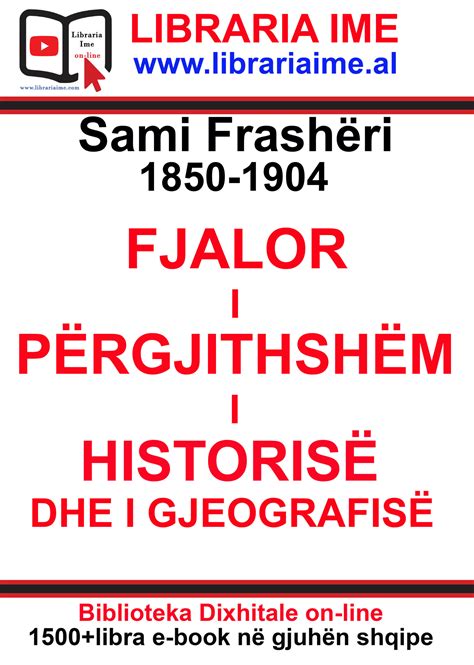 Sami Frasheri – Fjalor i Pergjithshem i Historise dhe i Gjeografise e book Part 1 - Libraria Ime