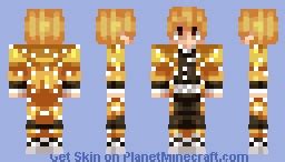 Zenitsu Minecraft Skin