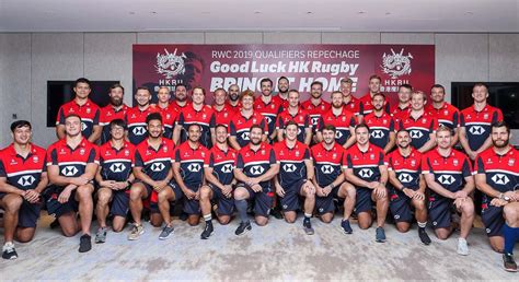 Hong Kong squad for the Rugby World Cup 2019 repechage tournament