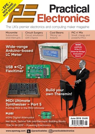 Practical Electronics Magazine - Jun-19 Back Issue