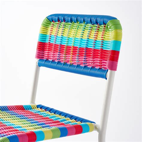 FÄRGGLAD Children's chair, in/outdoor/multicolour - IKEA