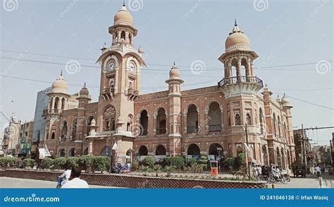 A Bright View of Clocktower, Municipal Corporation Office Multan Pakistan Ghanta Ghar Editorial ...