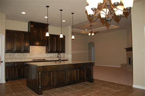 Dark Walnut Stain Cabinets