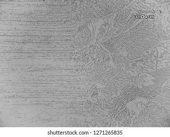 Micrograph Microstructure Austenitic Stainless Steel Welded Stock Photo ...