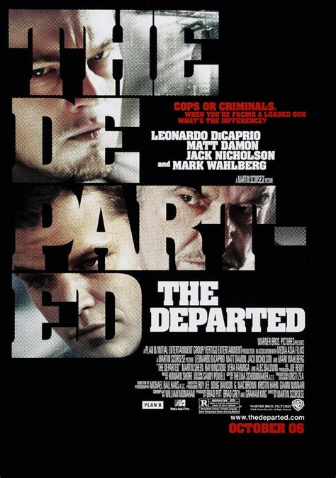 The Departed Movie Poster - Classic 00's Vintage Poster