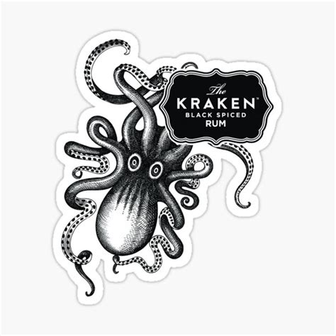 "Kraken Rum Classic" Sticker for Sale by salazaremma | Redbubble