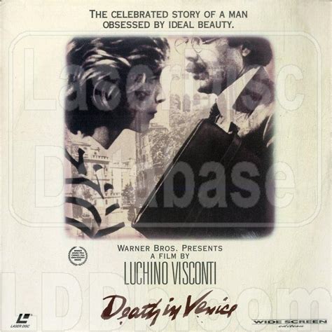 LaserDisc Database - Death in Venice [11060] on LD LaserDisc