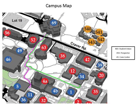 Uncc Campus Map