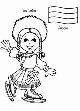 Children Around The World Coloring Pages Celebrating Diversity sketch template