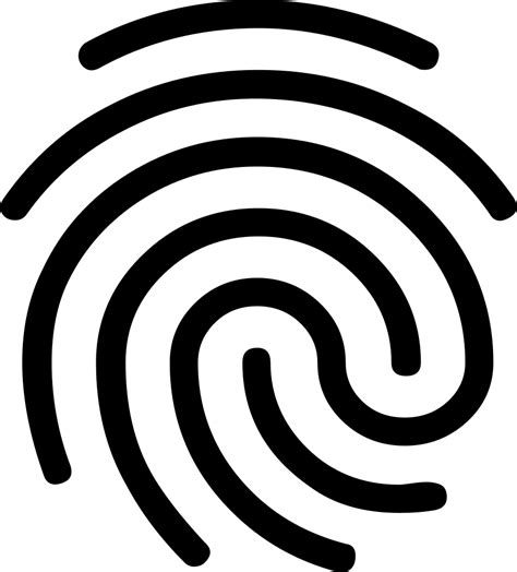 Fingerprint Icon Png #100346 - Free Icons Library