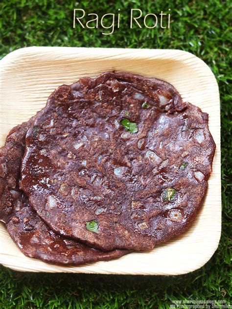 Ragi Roti Recipe - Sharmis Passions