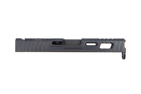 Lantac | Razorback Windowed GEN 4 Glock 19 Slide - Stripped