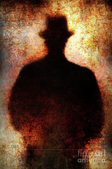 Shadowman with hat Photograph by Clayton Bastiani