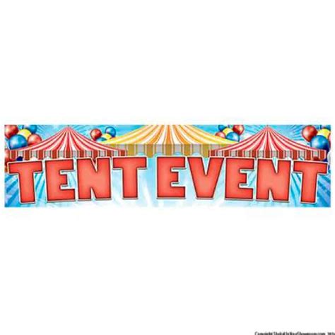 Tent Event Vinyl Banner