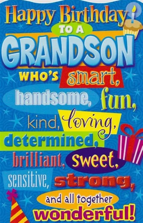 Birthday Greeting Card, Grandson, Humorous #AmericanGreetings #Birthday Happy Birthday Grandson ...