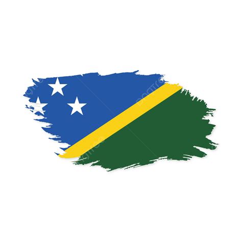 Solomon Islands National Flag Vector With Transparent, Solomon Islands, Solomon Islands Flag ...