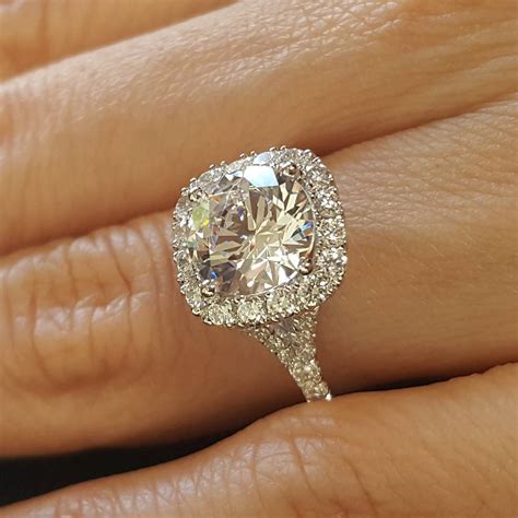 Our 10 Favorite Square Cushion Cut Engagement Rings | Diamond Mansion