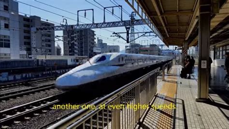 Japan Bullet Train Journey Vlog - Highspeed Run - YouTube