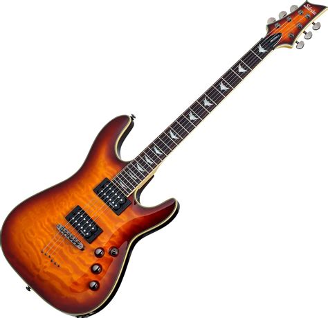 Schecter Omen Extreme-6 Electric Guitar in Vintage Sunburst Finish - 2