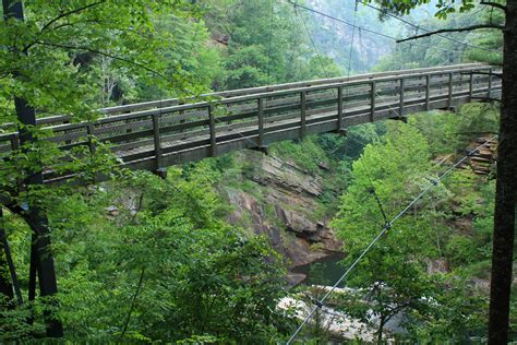 tallulah gorge, suspension bridge over tallulah river, tal… | Flickr