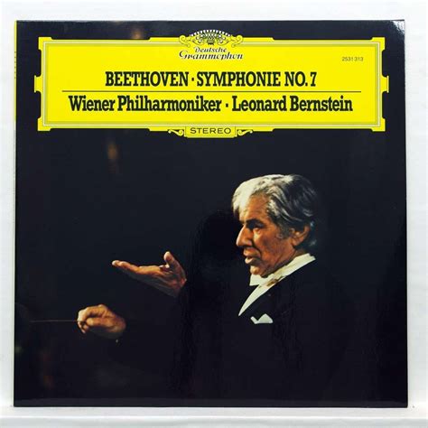 Beethoven : symphony no.7 in a major op.92 by Leonard Bernstein, LP with elyseeclassic - Ref ...