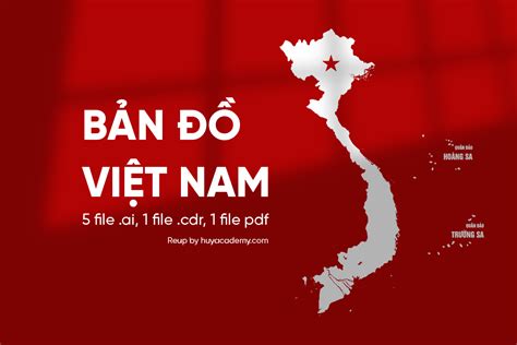 Share file vector file corel bản đồ Việt Nam có đầy đủ quần đảo Trường Sa và Hoàng Sa