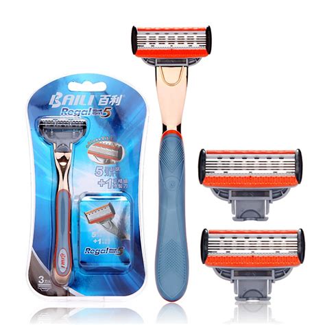 Safety Razor Shaving Razors Brands Razors 1 Holder With 3 Blade ...