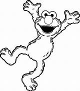Elmo Coloring Pages Printable sketch template