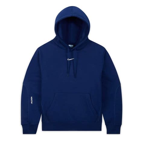 Nike x Drake NOCTA Cardinal Stock Hoodie Navy | Navy hoodie, Hoodies ...